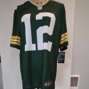 Nike Green Bay Rodgers jersey NWT